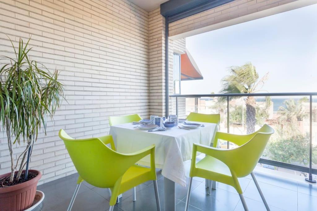 Confortable Beach Appartment With Views To The Sea Puçol Exterior foto