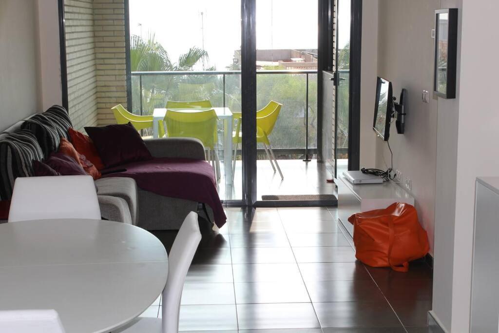 Confortable Beach Appartment With Views To The Sea Puçol Exterior foto