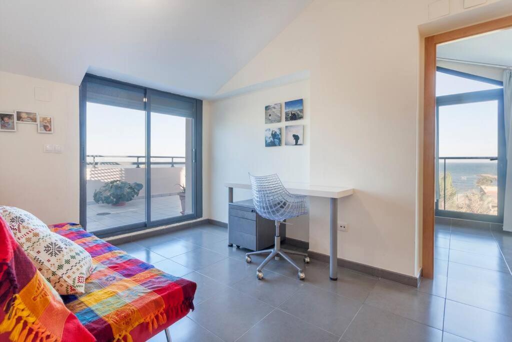 Confortable Beach Appartment With Views To The Sea Puçol Exterior foto