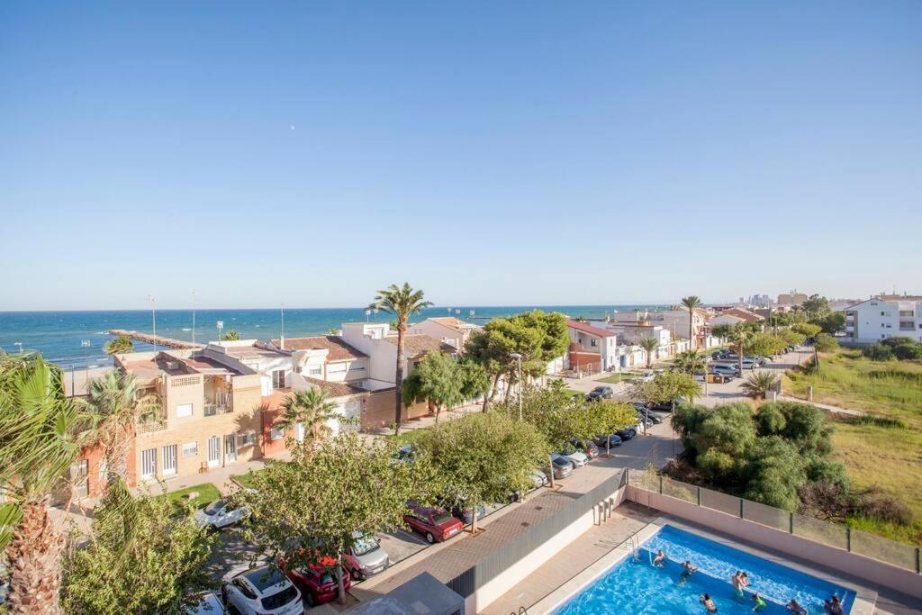 Confortable Beach Appartment With Views To The Sea Puçol Exterior foto